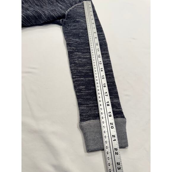 Dylan Gray Boys Wool Blend Pullover Sweater L Heathered Gray Knit Crew Neck - Picture 9 of 9